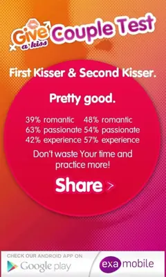 Give a Kiss android App screenshot 2